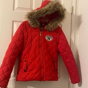 Red Puffy Jacket